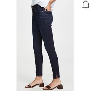 FRAME Le High Skinny Jean Split Hem